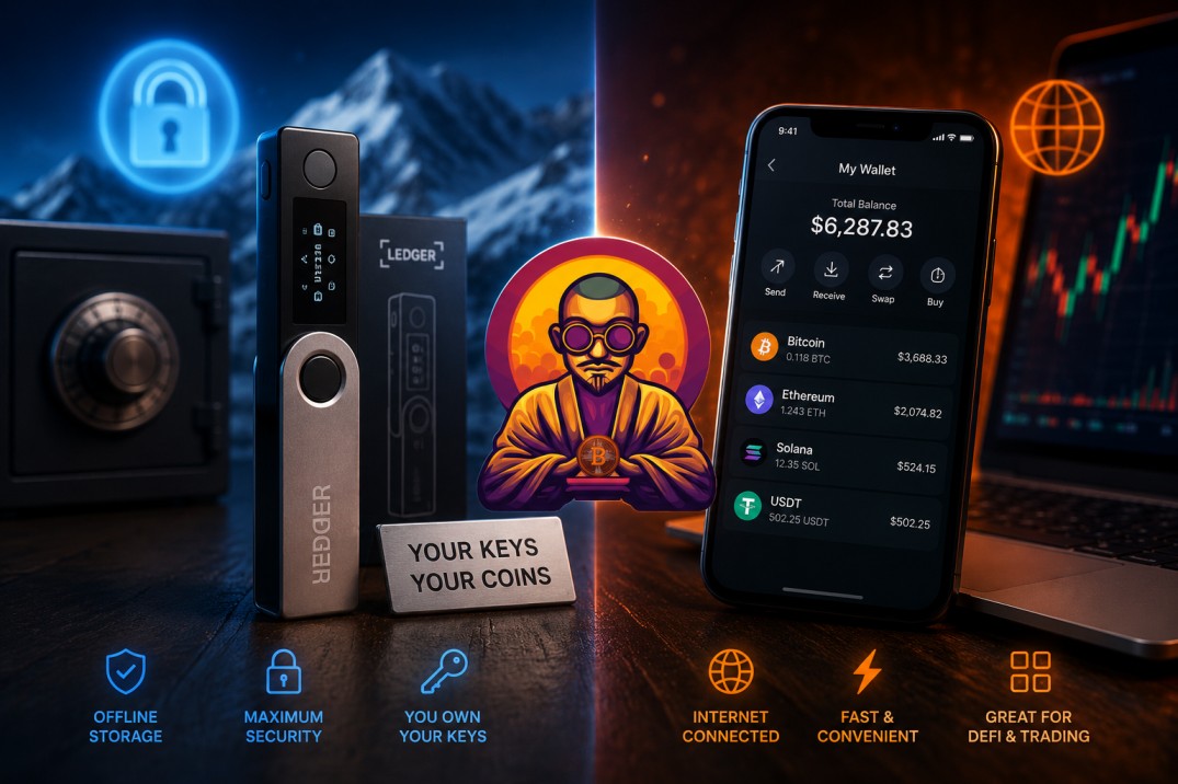 cold wallet vs hot wallet