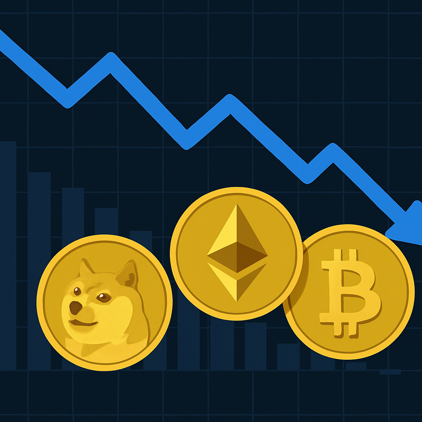 Live updates: Dogecoin and ether lead pullback as investors digest tech earnings