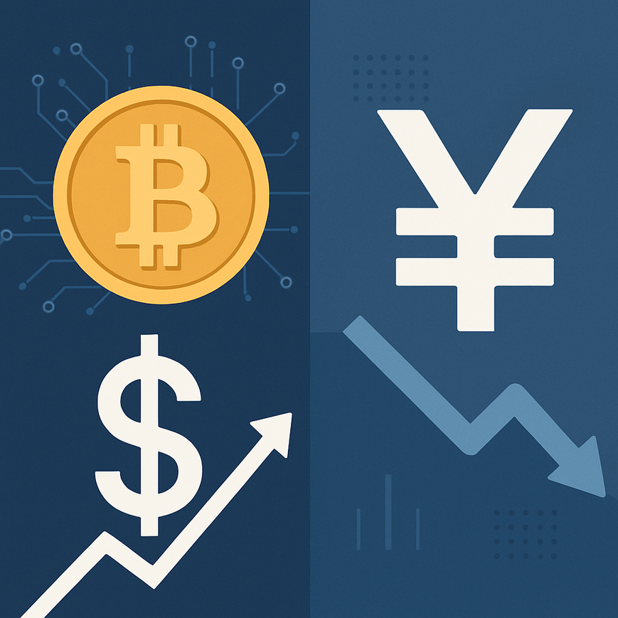 Bitcoin yen divergence